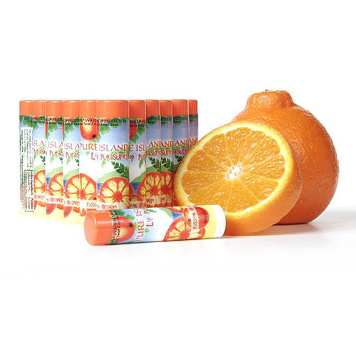 Pure Island Passion Orange Lip Balm (12-pack)