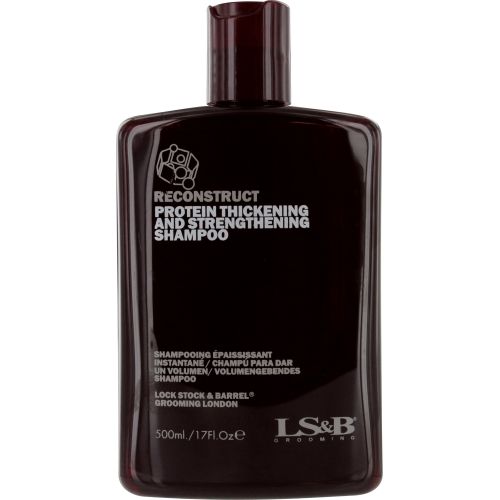 LOCK STOCK & BARREL by  RECONSTRUCT PROTEIN THICKENING AND STRENGTHENING SHAMPOO 17 OZ