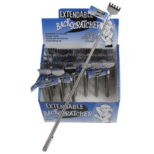 Telescoping Back Scratcher 20 Inch Case Pack 48