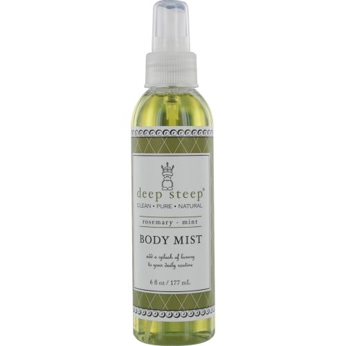 DEEP STEEP by Deep Steep ROSEMARY-MINT BODY MIST 6 OZ