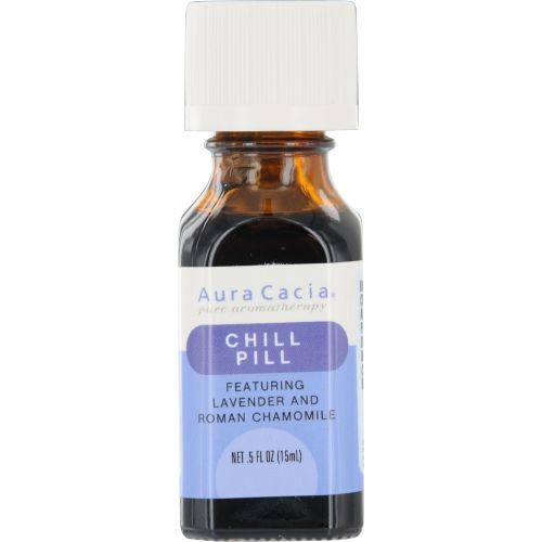 ESSENTIAL OILS AURA CACIA by  CHILL PILL-ESSENTIAL OIL .5 OZ