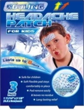 3ct. kids cooling headache patch Case Pack 144