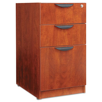 Valencia Box/Box/File Full Pedestal, 15-5/8w x 20-1/2d x 28-1/2h, Medium Cherry