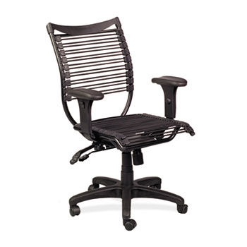 Seatflex Series Swivel/Tilt Chair w/Arms, Black