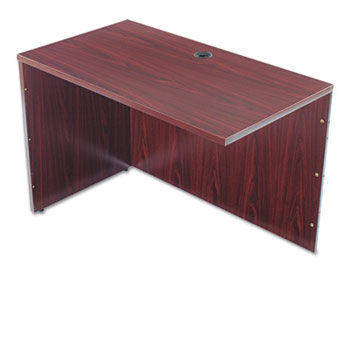 BL Series Return Shell, 42-1/4w x 24d x 29h, Mahogany