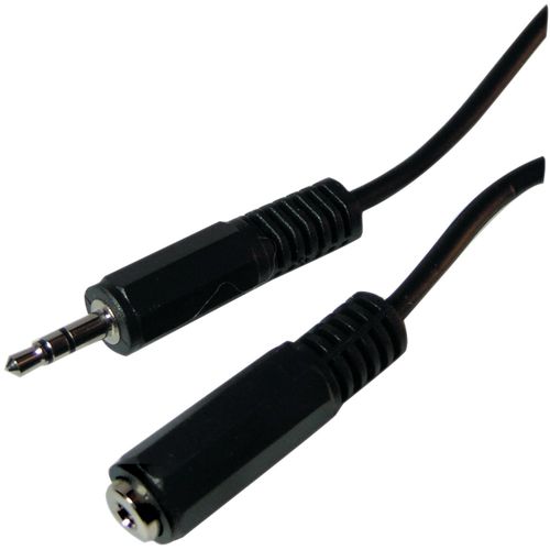 AXIS C1816/BK/3M Headphone Extension Cable, 10 ft