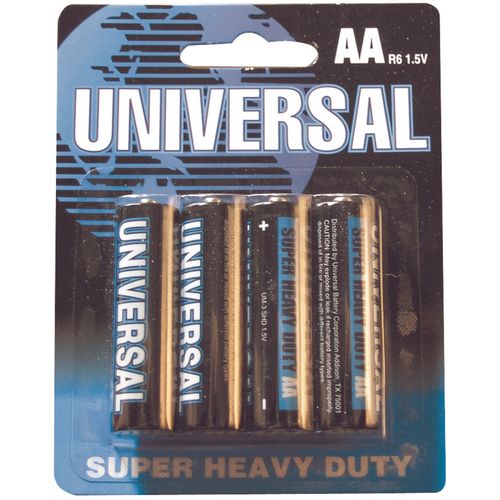 UPG D5930/D5330 Super Heavy-Duty Batteries (AA; 4 pk)