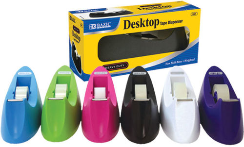 1"" Core Heavy Duty Desktop Tape Dispenser Case Pack 12