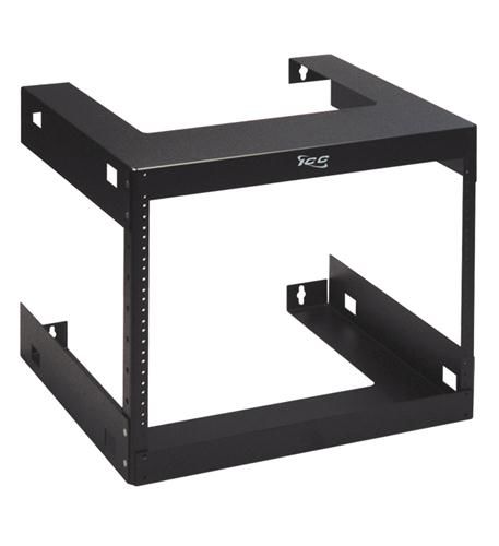 RACK, WALL MOUNT, 18in DEEP, 8 RMS