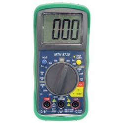 Digital Multimeter with Built-in Temperature Readings