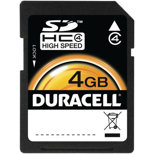 DURACELL DU-SD-4096-C Clamshell SD(TM) Card (4GB)