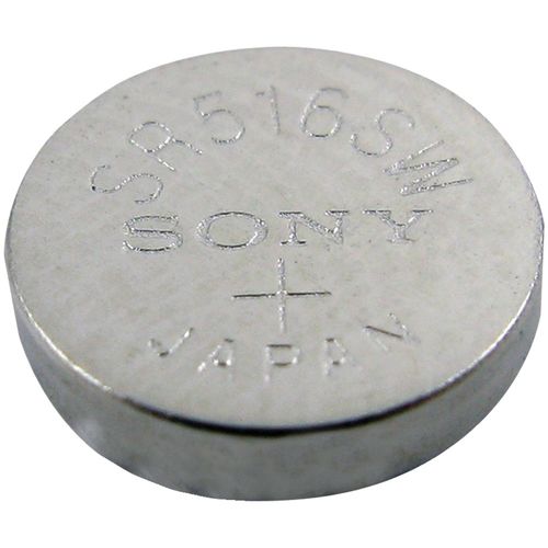 LENMAR WC317 Silver Oxide Watch Battery (SR516SW; 12mAh)