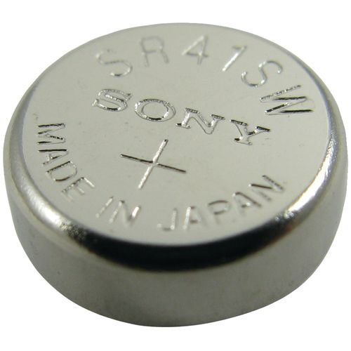 LENMAR WC384 Silver Oxide Watch Battery (SR41SW; 45mAh)