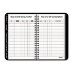 Auto Record Book, Black, 3 3/4 x 6 1/8,