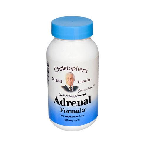 Dr. Christopher's Formulas Adrenal Formula - 400 mg - 100 Caps