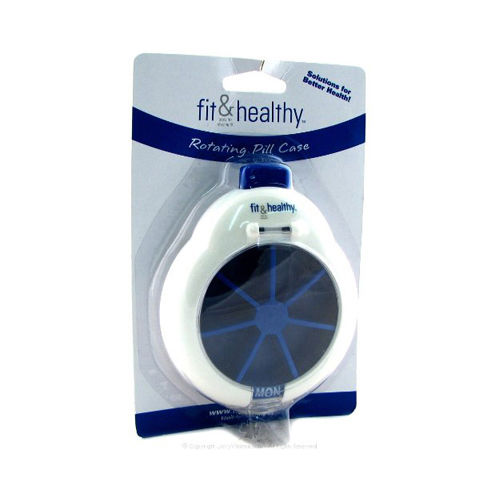 Fit and Healthy Rotating Pill Case PC - 1 Case