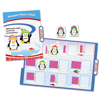 CenterSOLUTIONS Math File Folder Games, Grade 1