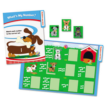 CenterSOLUTIONS Math File Folder Games, Kindergarten