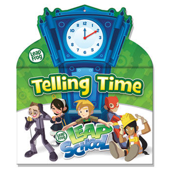 SmartDudes LeapFrog Tell Time Dry Erase Book, 14 Pages