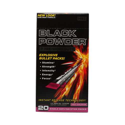 MRI Black Powder Fruit Explosion - 20 Packs