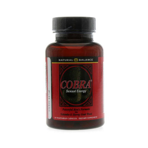 Natural Balance Cobra Sexual Energy - 30 Vegetarian Capsule