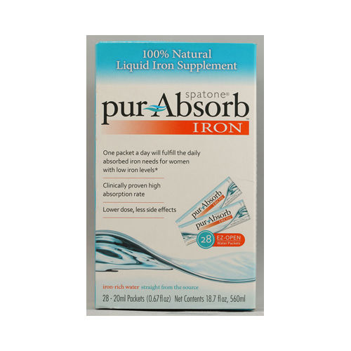 Spatone Pur-Absorb Iron - 0.67 fl oz