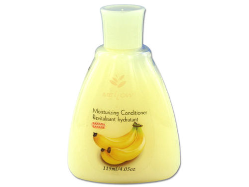 Travel size banana scented conditioner