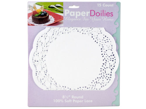 Paper lace doilies