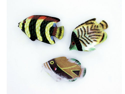 Small wood fish figurine