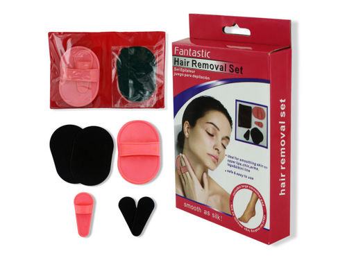 Hair removal set