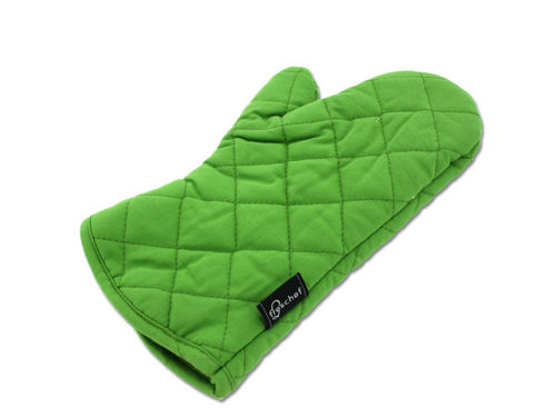 Green oven mitt