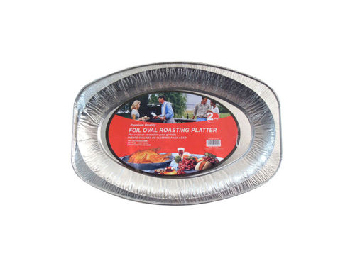 Foil roasting platter, set of 2