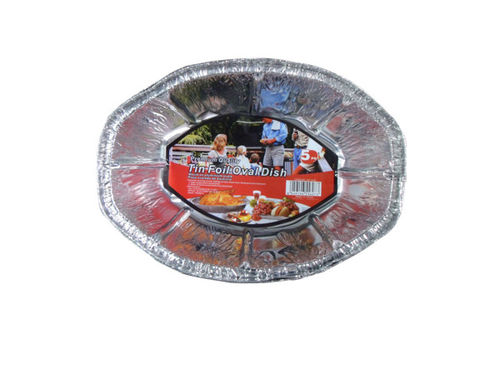 Tin foil disposable dish, pack of 5