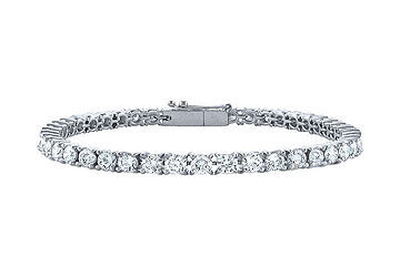 Diamond Tennis Bracelet  Platinum 1.50 CT Diamonds