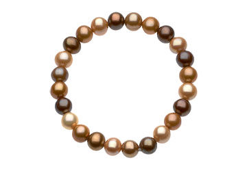 Freshwater Cultured Dyed Chocolate Pearl Bracelet - 7 Inch/ 8-9 MM