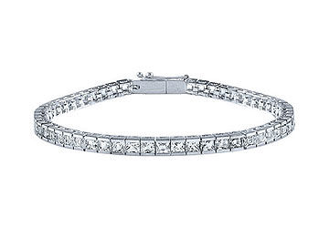 Diamond Tennis Bracelet  Platinum - 3.50 CT Diamonds