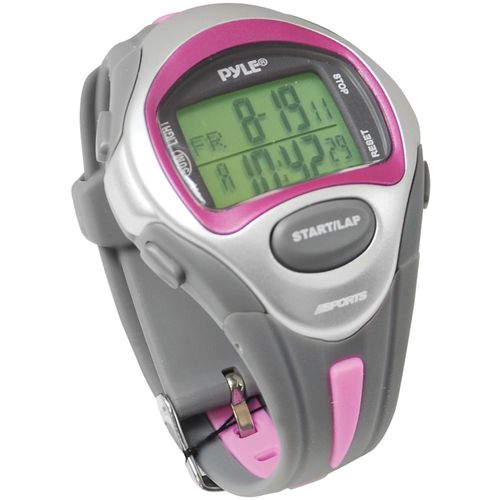 PYLE PSWLMR30P Ladies' Marathon Runner Watch (Pink)