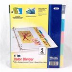 Page Dividers - Binders - School - Office - Bazic Case Pack 24