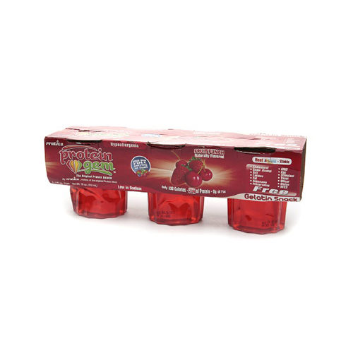 Protica Nutritional Research Protein Gems - Fruit Punch - 6 fl oz - 3 pack