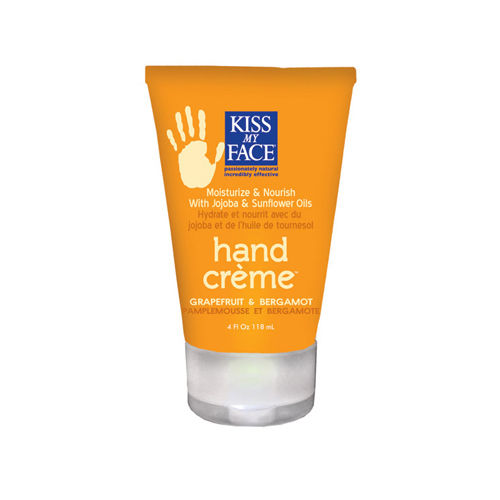 Kiss My Face Hand Creme - Grapefruit and Bergamot - 0.75 oz - Case of 12