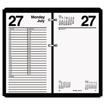 Large Desk Calendar Refill, 4 1/2"" x 8"", 2014