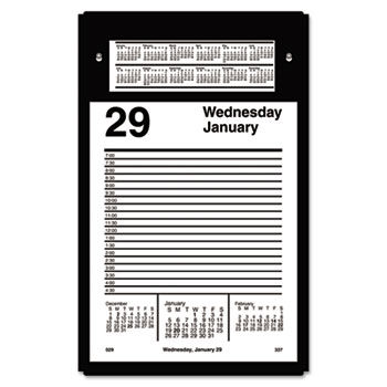 Pad-Style Desk Calendar Refill, 5"" x 8"", 2014