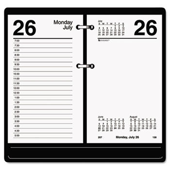 Recycled Desk Calendar Refill, 3 1/2"" x 6"", 2014