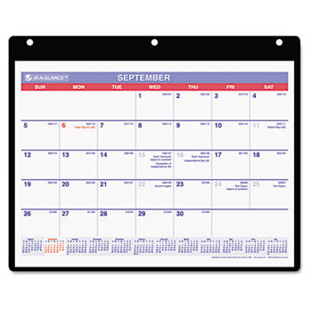 Monthly Academic Desk/Wall Calendar, 11 x 8-1/4, 2013-2014