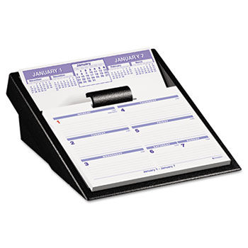 Recycled Flip-A-Week Desk Calendar Refill, 5 5/8"" x 7"", 2014