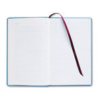 Record Ledger Book, Blue Cloth Cover, 150 7 1/2 x 12 Pages