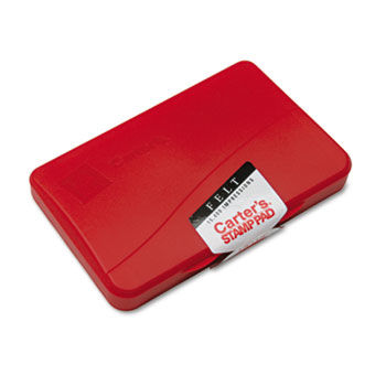 Felt Stamp Pad, 4 1/4 x 2 3/4, Red