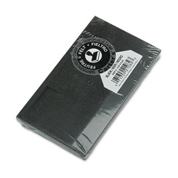 Felt Stamp Pad, 6 1/4 x 3 1/4, Black