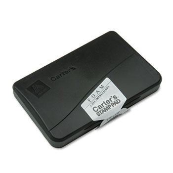 Foam Stamp Pad, 4 1/4 x 2 3/4, Black