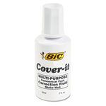 Cover-It Correction Fluid, 20 ml Bottle, White